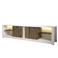 Comodă TV Hanah Home Aydos White Oak imaginea #5 — magazin online Desire.md
