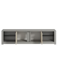 Comodă TV Hanah Home Aydos Grey Travertine imaginea #6 — magazin online Desire.md