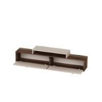 Comodă TV Hanah Home Grasyas Light Walnut Beige imaginea #6 — magazin online Desire.md