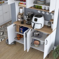 Буфет Rani JE176 White Walnut фото №5 — интернет-магазин Desire.md
