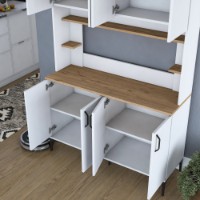 Буфет Rani JE176 White Walnut фото №8 — интернет-магазин Desire.md