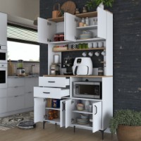 Буфет Rani JE179 White Walnut фото №4 — интернет-магазин Desire.md