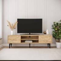 Comodă TV Hanah Home Brendon Sapphire Oak