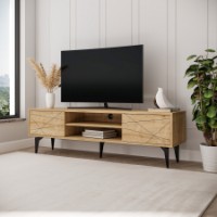 Comodă TV Hanah Home Brendon Sapphire Oak imaginea #2 — magazin online Desire.md
