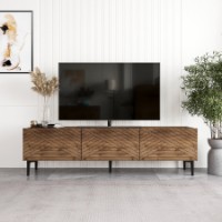 Comodă TV Hanah Home Felix Walnut