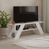 Comodă TV Hanah Home Farfalla White