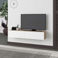 Comodă TV Hanah Home Francy 135 Sapphire Oak White