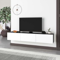 Comodă TV Hanah Home Francy 180 Anthracite White imaginea #2 — magazin online Desire.md