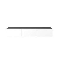 Comodă TV Hanah Home Francy 180 Anthracite White imaginea #6 — magazin online Desire.md