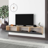Comodă TV Hanah Home Francy 180 Sapphire Oak Anthracite imaginea #2 — magazin online Desire.md