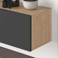 Comodă TV Hanah Home Francy 180 Sapphire Oak Anthracite imaginea #4 — magazin online Desire.md