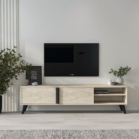 Comodă TV Hanah Home Benoit Travertine imaginea #2 — magazin online Desire.md