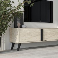 Comodă TV Hanah Home Benoit Travertine imaginea #4 — magazin online Desire.md