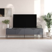 Comodă TV Hanah Home Dore Anthracite imaginea #2 — magazin online Desire.md