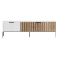 Comodă TV Hanah Home Noah White Rattan imaginea #3 — magazin online Desire.md