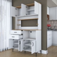 Буфет Rani JE208 White Walnut фото №3 — интернет-магазин Desire.md