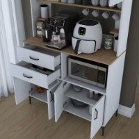 Буфет Rani JE208 White Walnut фото №5 — интернет-магазин Desire.md