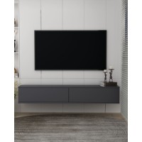 Comodă TV Hanah Home Aris Anthracite