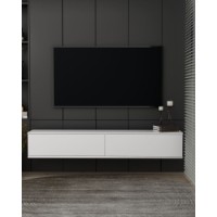 Comodă TV Hanah Home Aris White