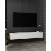 Comodă TV Hanah Home Aris White imaginea #2 — magazin online Desire.md