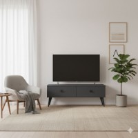 Comodă TV Hanah Home Mona 120 Anthracite