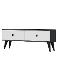 Comodă TV Hanah Home Mona 120 Anthracite White imaginea #6 — magazin online Desire.md