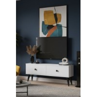 Comodă TV Hanah Home Mona 120 White imaginea #8 — magazin online Desire.md
