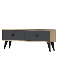 Comodă TV Hanah Home Mona 120 Sapphire Oak Anthracite imaginea #4 — magazin online Desire.md