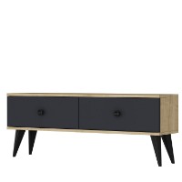 Comodă TV Hanah Home Mona 120 Sapphire Oak Anthracite imaginea #5 — magazin online Desire.md
