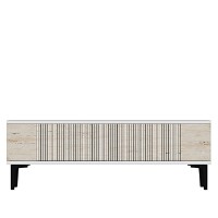 Comodă TV Hanah Home Corsa 120 White Travertine imaginea #4 — magazin online Desire.md