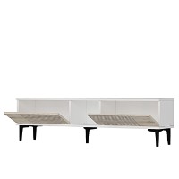 Comodă TV Hanah Home Corsa 150 White Travertine imaginea #5 — magazin online Desire.md