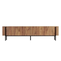 Comodă TV Hanah Home Nexus Atlantic Pine Black imaginea #8 — magazin online Desire.md