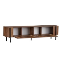 Comodă TV Hanah Home Nexus Barok Walnut Black imaginea #4 — magazin online Desire.md
