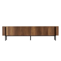 Comodă TV Hanah Home Nexus Barok Walnut Black imaginea #8 — magazin online Desire.md