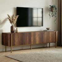 Comodă TV Hanah Home Nexus Barok Walnut Gold imaginea #1 — magazin online Desire.md