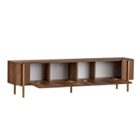 Comodă TV Hanah Home Nexus Barok Walnut Gold imaginea #4 — magazin online Desire.md