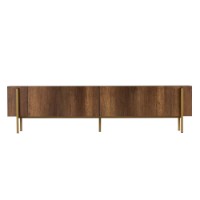 Comodă TV Hanah Home Nexus Barok Walnut Gold imaginea #8 — magazin online Desire.md