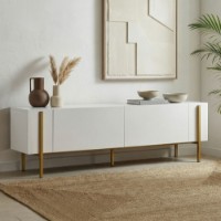 Comodă TV Hanah Home Nexus White Gold imaginea #3 — magazin online Desire.md