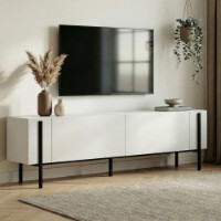 Comodă TV Hanah Home Nexus White Black