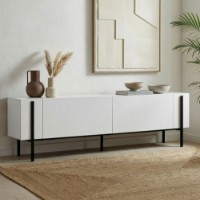 Comodă TV Hanah Home Nexus White Black imaginea #3 — magazin online Desire.md