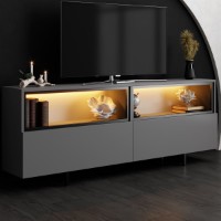 Comodă TV Hanah Home Ekol Up Anthracite