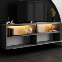 Comodă TV Hanah Home Ekol Up Anthracite imaginea #3 — magazin online Desire.md