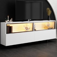 Comodă TV Hanah Home Ekol Up White