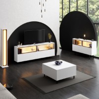 Comodă TV Hanah Home Ekol Up White imaginea #6 — magazin online Desire.md
