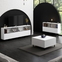 Comodă TV Hanah Home Ekol Up White imaginea #7 — magazin online Desire.md