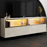 Comodă TV Hanah Home Ekol Up Travertine