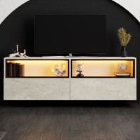 Comodă TV Hanah Home Ekol Up Travertine imaginea #2 — magazin online Desire.md