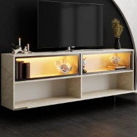 Comodă TV Hanah Home Ekol Up Travertine imaginea #3 — magazin online Desire.md