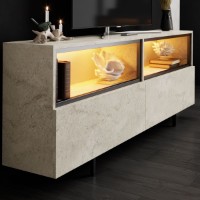 Comodă TV Hanah Home Ekol Up Travertine imaginea #4 — magazin online Desire.md