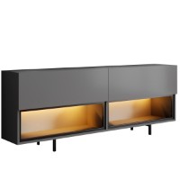 Comodă TV Hanah Home Ekol Down Anthracite imaginea #6 — magazin online Desire.md